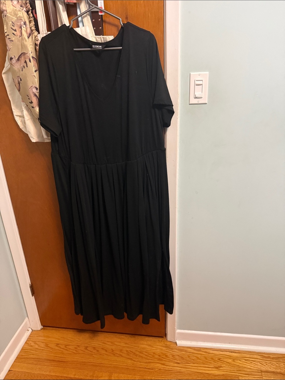 BloomChic Black Maxi Dress